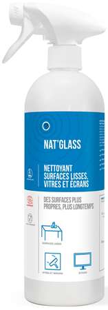 NAT'GLASS NETT SURFACES LISSE VITRES ECRANS ECOCERT 750ml x6