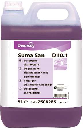 SUMA SAN D10.1 DEGRAISSANT DESINFECTANT 5L x 2