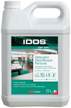 IDOS DP PIN DETERGENT DESINFECTANT PARFUME (alimentaire) 5L